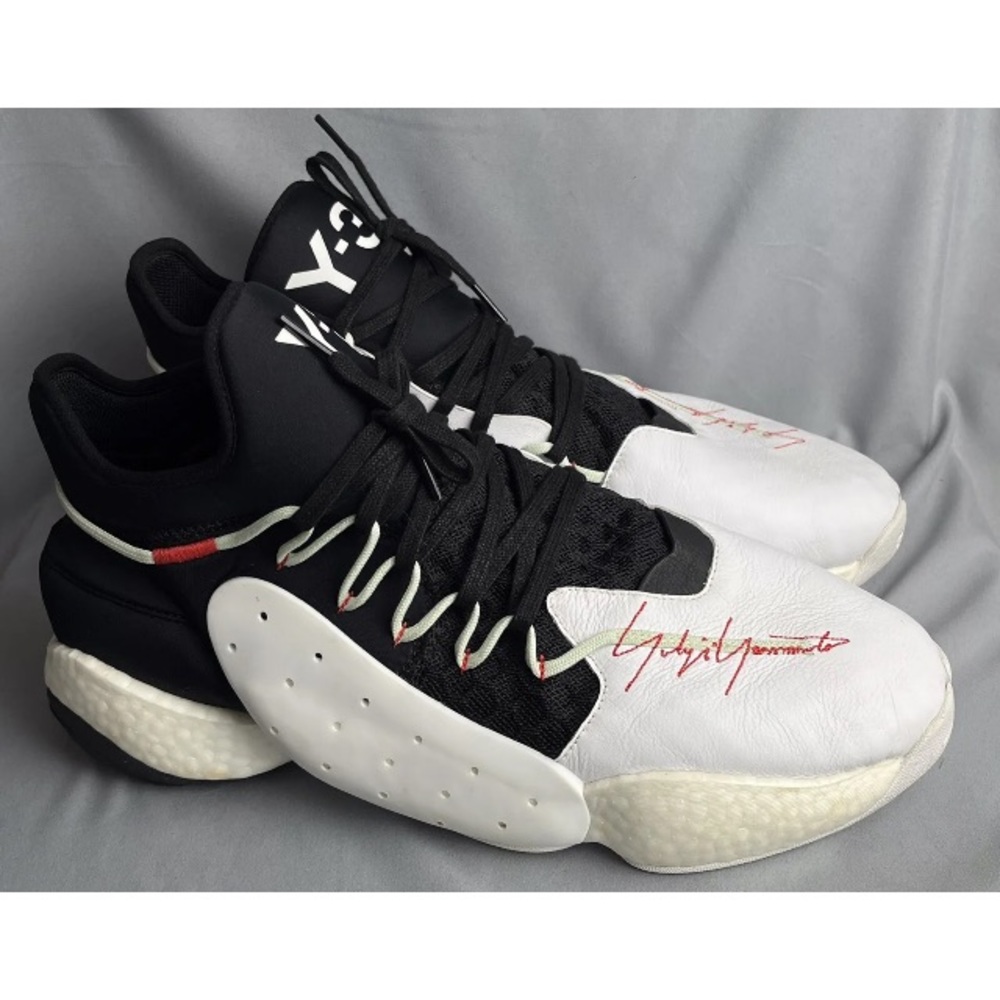 Adidas Y-3 BYW Basketball Core Black F99806 Sneakers Size 14